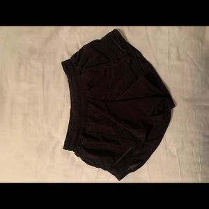Lululemon hotty hot shorts black- size 4